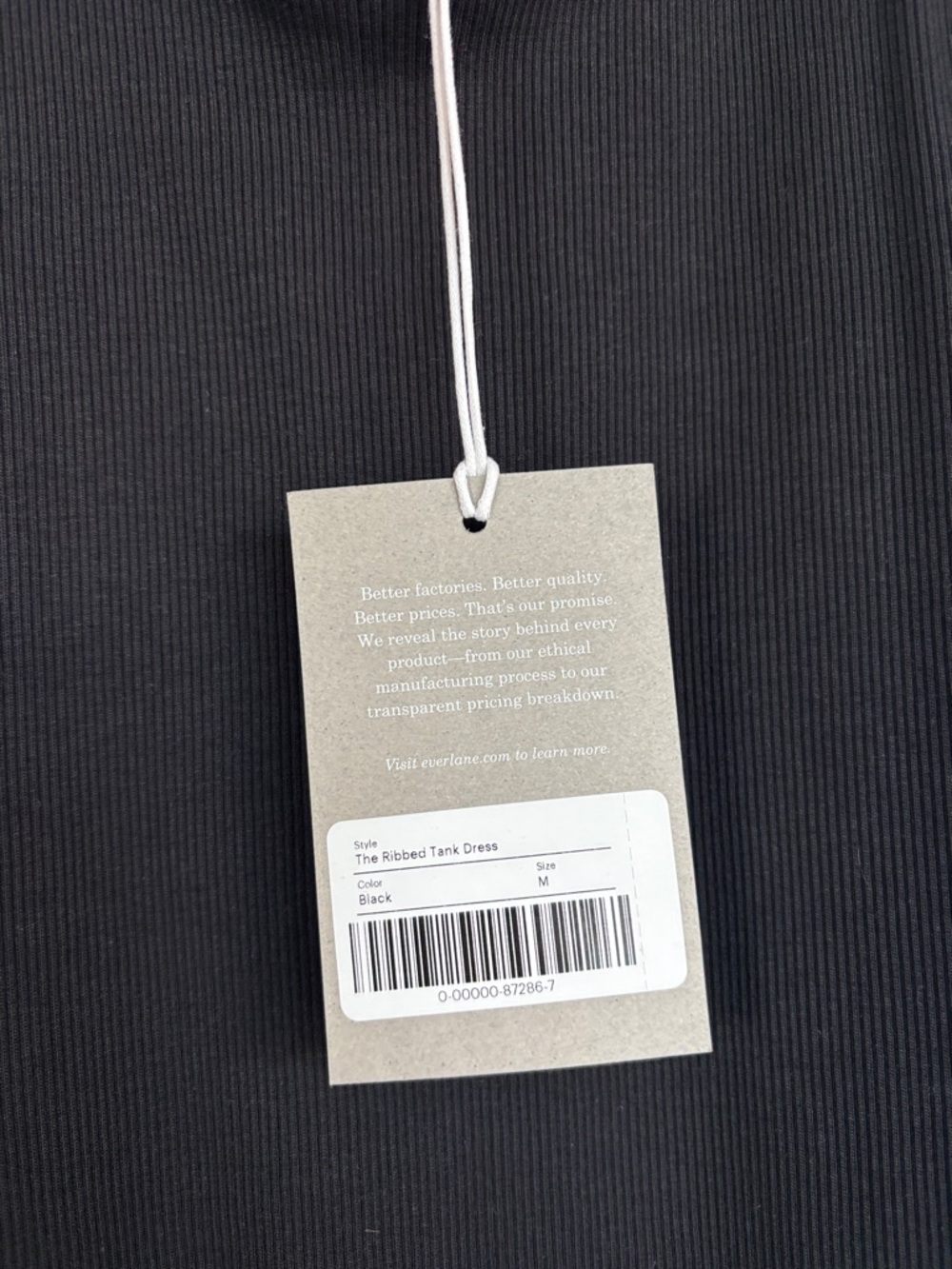 Everlane Black Sleeveless Midi Dress - Picture 9 of 9